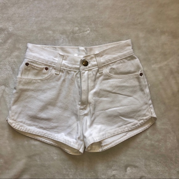 GBJ Jeans White Denim Jean Short Size Small/24 - Picture 4 of 9